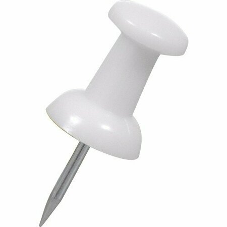 Hillman Push Pin White 122641